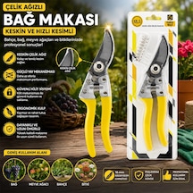 Çelik Ağızlı Bağ Makas 5468