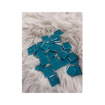 Sanatsal Kristal Mozaik Ks-22 23x23mm Koyu Turkuaz 250gr