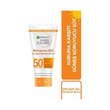 Garnier Ambre Solaire Güneş Koruyucu Süt Spf50+ Seyahat Boyu 50 Ml 24'li Paket 57182528