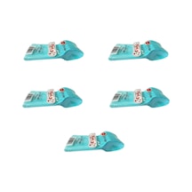 Plastik Turkuaz Renk Kaşık - Parti Davet Piknik Çorba Yemek Kaşığı - 18 Cm. - 25 Adetlik 5 Paket