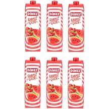 Dimes Karpuz Ve Çilekli İçecek 1 Lt X 6 Adet