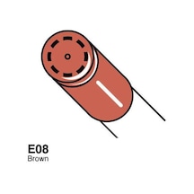 Copic Ciao Marker - E08 - Brown