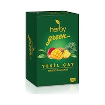 Herby Yeşil Çay Mango & Ananas 18'li 27 G - 8 Adet Tarı