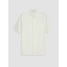 Lcw Vision Beyaz Regular Fit Çift Cepli Erkek Gömlek