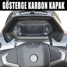 Nmax Techmax 125/155 2025-2026 Kilometre Çerçeve Aksesuar Karbon Kapak Karbon