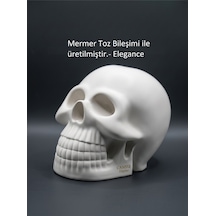 10cm Kuru Kafa Heykeli - Dekoratif Obje Biblo 76594770