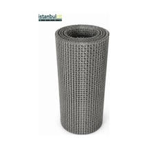 İstanbul Çit Metal Kafes Tel 1,00 Mm 10x10 Mm Göz Aralığı Kaynaklı Bahçe Çiti Ve Kafes Teli Galvaniz