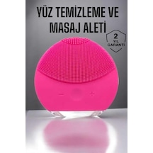 Profesyonel - 731 - Yüz Temizleme Masaj Aleti Su Geçirmez, Kablosuz Şarj Özellikli - Flzdgnkr - Kolay Temizlenebilir