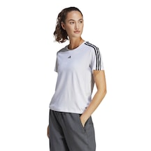 Adidas Tr Es 3s T Beyaz Kadın Kısa Kol T Shirt