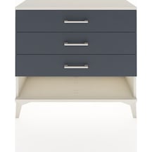 Arges Şifonyer 3 Çekmeceli 88x30x80 Aytaşı-antrasit Aytaşı