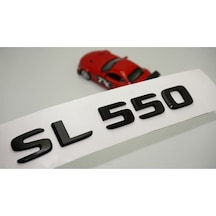 Sl 550 Bagaj Parlak Siyah Abs 3m 3d Yazı Logo: