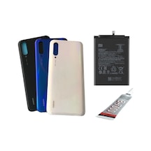 Mi9 Lite Arka Batarya Kapağı ,batarya Ve B7000 Yapıştırıcı Mavi Diğer