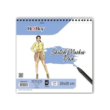 Sketch Marker Pad 20 20cm 200g/m2 40 Yaprak Hrb-39629
