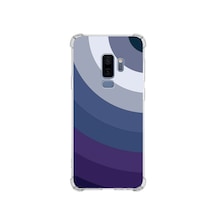 Samsung Galaxy Uyumlu S9 Plus Köşe Korumalı Antişok Kapak Renk Cümbüşü Tasarımlı Silikon Kılıf