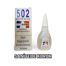 502 Japon Süper Hızlı Yapıştırıcı Saniyede Kurur Diğer