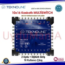 Teknoline Tms 10X16 Multiswitch - Kaskatlı Ledli