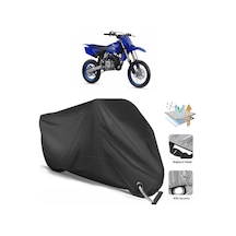 Yamaha Yz 85 Motosiklet Branda (Bağlantı, Kilit Uyumlu)-Siyah (457222364)-Arka Çanta Uyumlu Değil-Tokalı