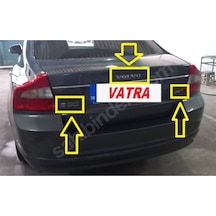 S80 2.5 T Vıp 2007 Uyumlu S80-2.5 T Ve Volvo Bagaj Yazısı Seti