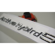 Bmw Active Hybrid5 Bagaj Krom Metal 3M 3D Yazı Logo