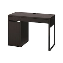 Çekmeceli Çalışma Masası 105x50 Cm Bilgisayar Masası, Ofis Masası Venge Renk Kahverengi