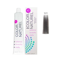 Color Naturel Kalıcı Saç Boyası 100Ml 10.11 Yoğun Küllü Açık Sarı