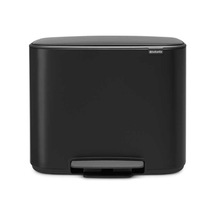 Brabantia Çöp Kutusu 36 Lt Pedallı Bo Mat Siyah 121463 Siyah