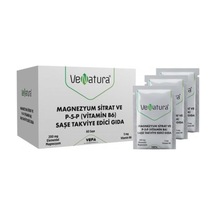 Venatura Magnezyum Sitrat Ve P-5-P Vitamin B6 60 Saşe