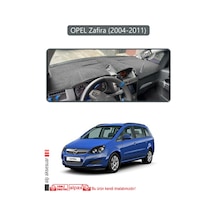 Opel Zafira 2004-2011 Torpido Koruma Halısı Gri Kenar