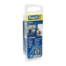 Rapid Kuşgözü Delik Halka 8Mm 25 Adet 5000411