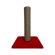 Çubuk Kedi Tırmalama Tahtası 40 Cm Kırmızı