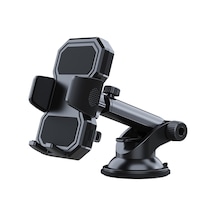 Butu Araba Dashboard Ön Cam Montaj Ayarlanabilir Telefon Tutucu Teleskopik Kol Vantuz Braketi