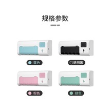 Pazly Deliksiz Uv Dezenfekte Diş Fırçası Organizer, Usb Şarjlı Banyo Askılığı Pembe Standart Temizlik Pembe, Eco-friendly Model, Pembe