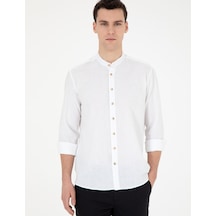 Pierre Cardin Erkek Beyaz Gömlek Desenli 50288526-vr013 Beyaz