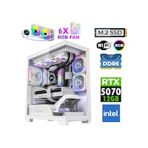 Xaser JETT X260 i7-14700F 16 GB 1 TB M.2 NVMe SSD 12 GB RTX5070 Free Dos Masaüstü Oyuncu Bilgisayarı