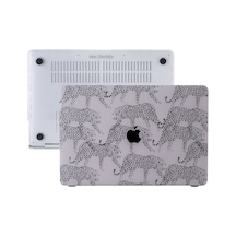 Macbookpro Kılıf Hardcase A1706-08 1989 2159 2251-89 2338 Animal2 Açık Pembe