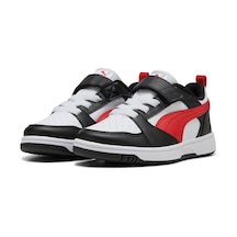 Puma Rebound V6 Lo Ac+ Ps-white-red-black Çocuk Ayakkabı-beyaz-2060 Beyaz
