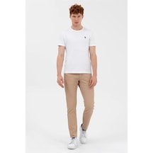 U.S. Polo Assn. Erkek Likralı Pantolon 1600040 Camel