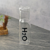Cam Başucu Sürahisi 22 Cm 600 Ml
