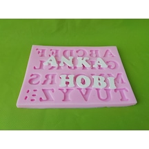 Alfabe Harf 2,5 Cm Silikon Kalıp