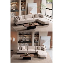 Dante Modüler Köşe Koltuk Takımı Krem