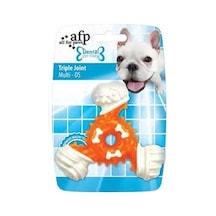 Afp Üç Köşeli Dairesel Dental Kemik Köpek Oyuncağı 12.5 x 12 x 3 CM