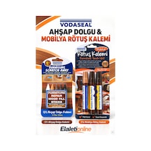 Vodaseal Mobilya Rötuş Kalemi Seti Ve Ahşap Dolgu Seti - 930410505