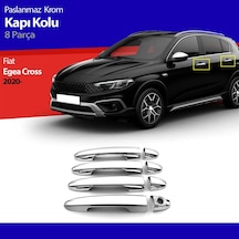 Fiat Egea Cross Kapı Kolu Kromu Nikelajı