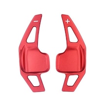 Bmw 3, 4, 5 Serisi İçin Uyumlu Kulakçık Pedal Shıft Paddle Shift F1 Kırmızı