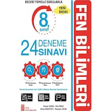 Ata Yayıncılık 8. Sınıf 24 Deneme Sınavı Fen Bilimleri