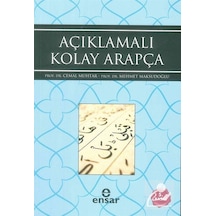 Açıklamalı Kolay Arapça - Mehmet Maksutoğlu -  Cemal Muhtar - Ensar Neşriyat