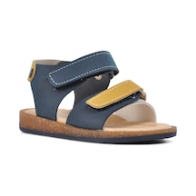 Şiringenç 210109 Lacivert-bej-hardal Comfort Erkek Çocuk Sandalet 001