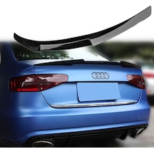 Audi A4 Votex Spoyler, Parlak Siyah, ABS PLASTİK M4 Tip 2013 2016