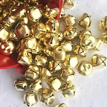 50 Adet Gold Sarısı Minik Zil-tef Zili-zilli Çubuk İçin Zil Küçük Zil Çan Minik Çan
