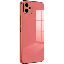Newface Samsung Galaxy A05 Kılıf Volet Silikon - Kırmızı